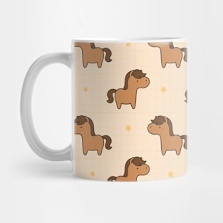 Horse Cute Animal Pattern Mug